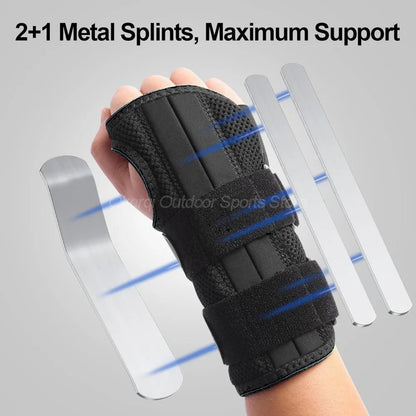 1pc Compression Wrist Brace Protector Carpal Tunnel Sports Wrist Guard Orthopedic Hand Brace Splint Wristband Syndrome Arthritis - Checkouts USA