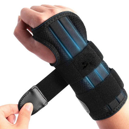 1pc Compression Wrist Brace Protector Carpal Tunnel Sports Wrist Guard Orthopedic Hand Brace Splint Wristband Syndrome Arthritis - Checkouts USA