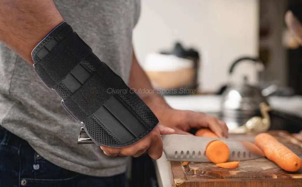 1pc Compression Wrist Brace Protector Carpal Tunnel Sports Wrist Guard Orthopedic Hand Brace Splint Wristband Syndrome Arthritis - Checkouts USA