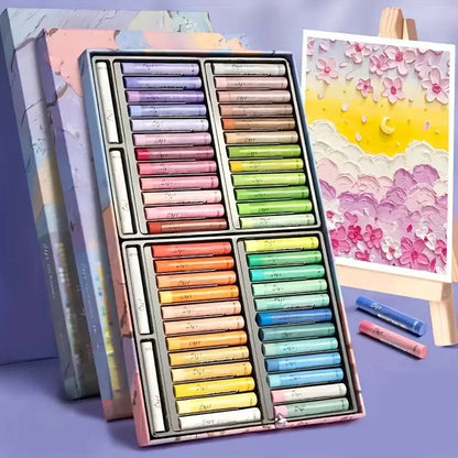 1pc of Ultra - Soft Oil Painting Stick Set, Washable Macaron - Colored Crayons for Graffiti And DIY Art. - Checkouts USA