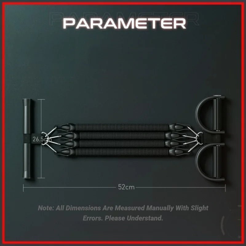 1pc Pedal Tensioner for Home Fitness Multifunctional Back Abdomen Ab Trainer for Men Resistance Pull Exerciser - Checkouts USA