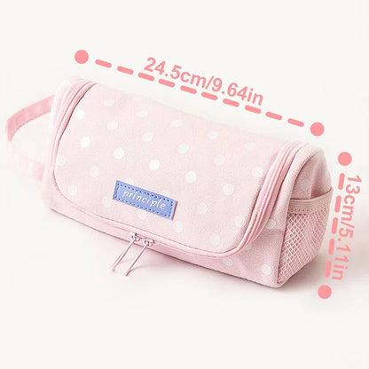 1Pc Pencil Case School Supplies Multi Layer Large Student Pen Kawaii Storage Bag Pen Pencil Bag Office School Cute Stationery - Checkouts USA