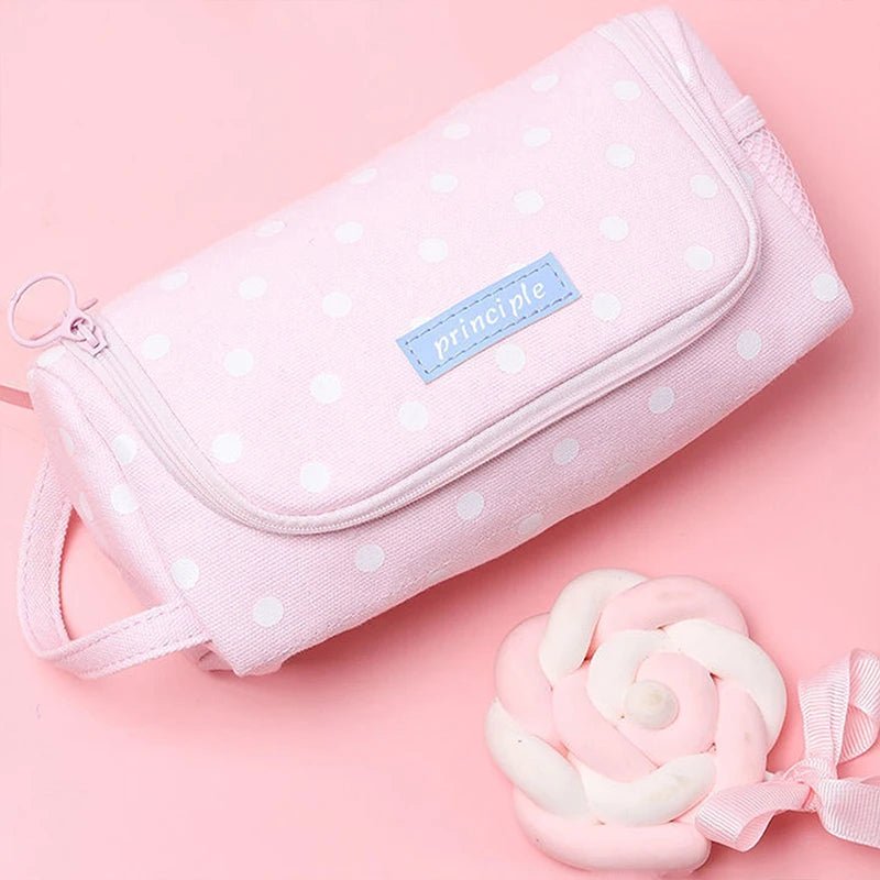 1Pc Pencil Case School Supplies Multi Layer Large Student Pen Kawaii Storage Bag Pen Pencil Bag Office School Cute Stationery - Checkouts USA