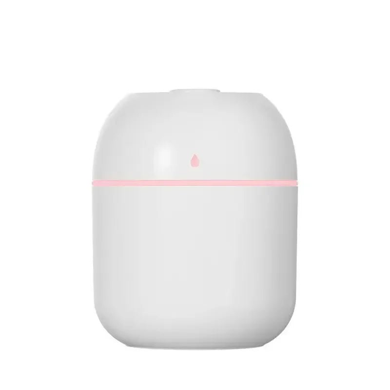1pc Portable USB ultrasonic air humidifier, essential oil diffuser, car purifier with LED light romantic light - Checkouts UK