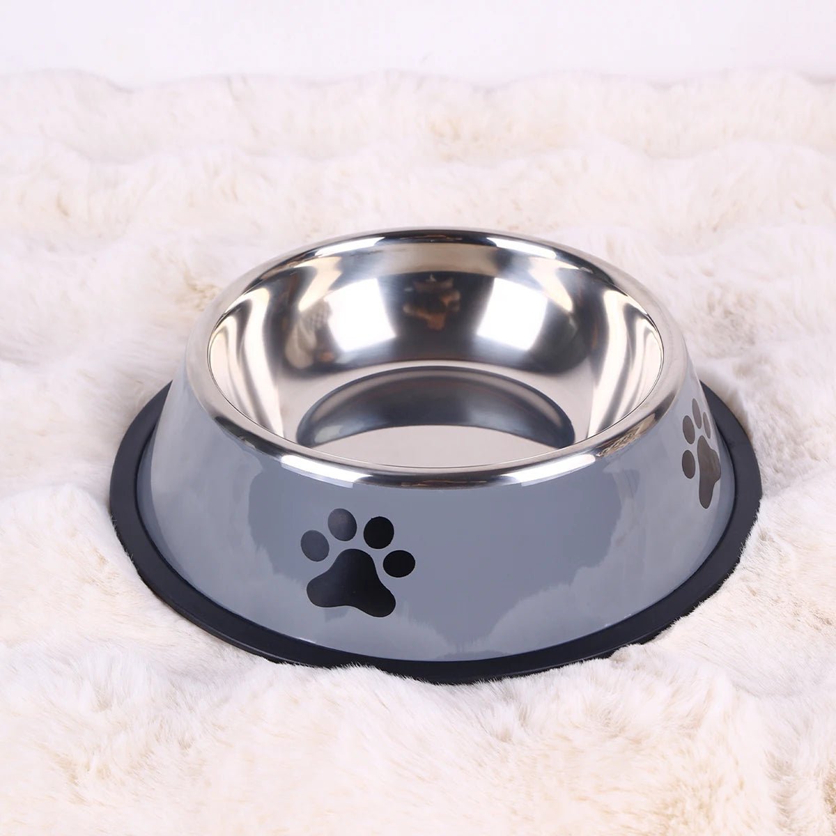 1PC Stainless Steel Pet Bowl Cat Bowl Dog Food Bowl Multi - Specification Anti - fall Food Bowl Food Bowl Feeding Pet Supplies - Furbury