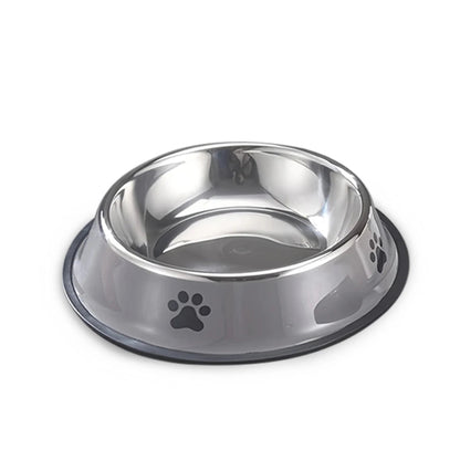 1PC Stainless Steel Pet Bowl Cat Bowl Dog Food Bowl Multi - Specification Anti - fall Food Bowl Food Bowl Feeding Pet Supplies - Furbury