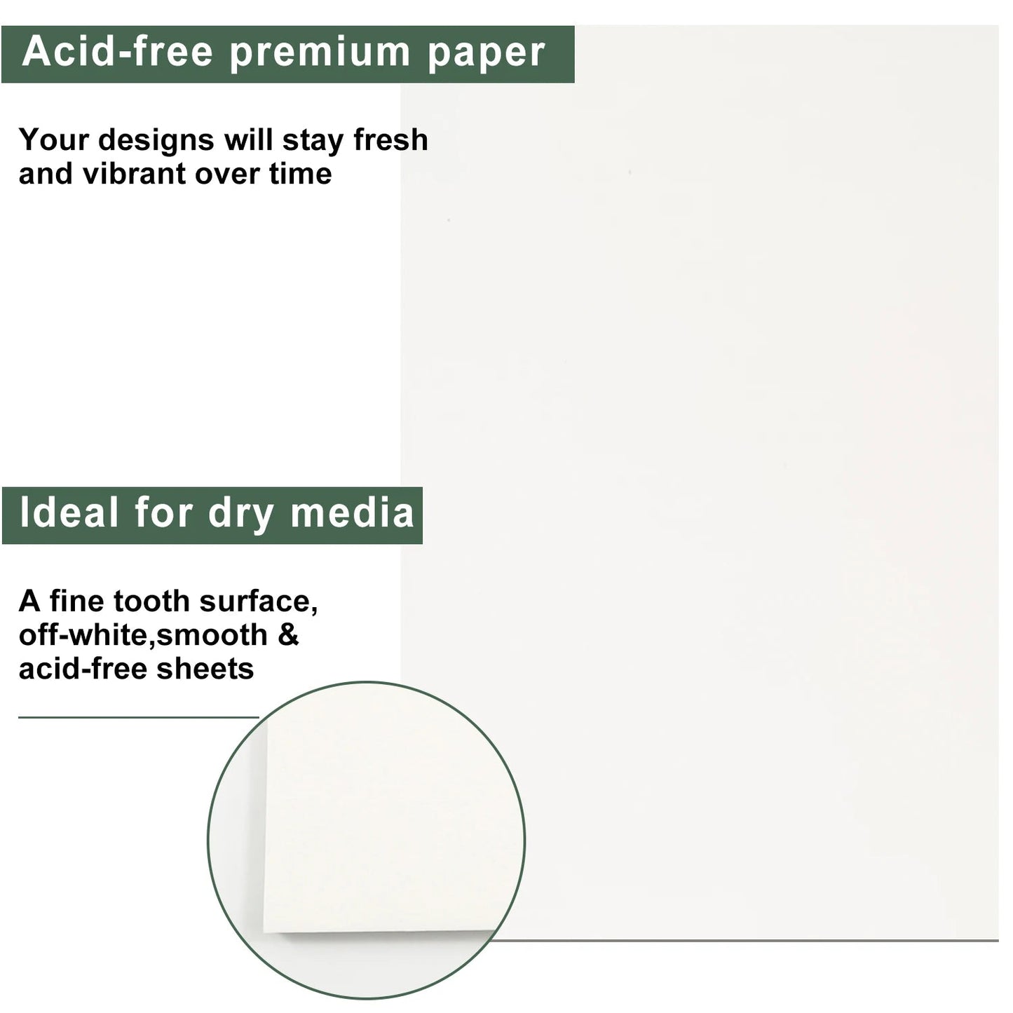 2 pcs/30 Sheet Thickened Spiral Sketchbook - Premium Quality Paper for Vibrant Colors & Smooth Drawing - For Art Students - Checkouts USA