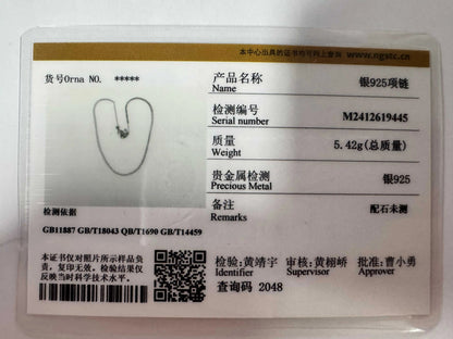 2mm Moissanite Tennis Necklace For Women S925 Silver Plated 18K Gold Sparking Rhinestone Choker Chain Wedding Jewelry Adjustable - Checkouts USA