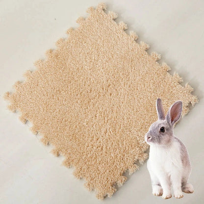 30*30cm 10Pcs Pet Warming Pad EVA Foam Guinea Pig Hamster Soft Sleeping Mat Rabbit Sleeping Mat Blanket Bed Pet Accessories - Furbury