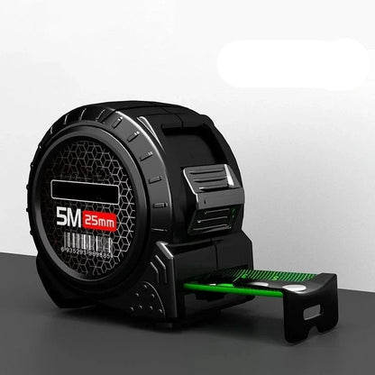 3/5/10M Metric Measuring Tape Self Locking Fluorescent Steel Tape Measure High Precision Wear - resistant Ruler Measuring Tools - Checkouts UK