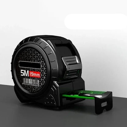 3/5/10M Metric Measuring Tape Self Locking Fluorescent Steel Tape Measure High Precision Wear - resistant Ruler Measuring Tools - Checkouts UK