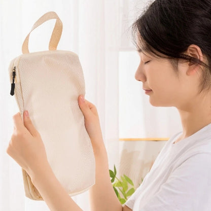 3Pcs/Set Travel Compressible Packing Multifunction Travel Storage Bag Waterproof Suitcase Nylon Portable Luggage Organizer Pink - Checkouts UK