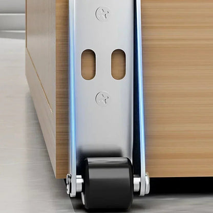 4 - 12PCS Sliding Door Roller Pulley Universal Furniture Caster Wheel Mini Silent Track Pulley Roller for Table Cabinet Hardware - Checkouts USA