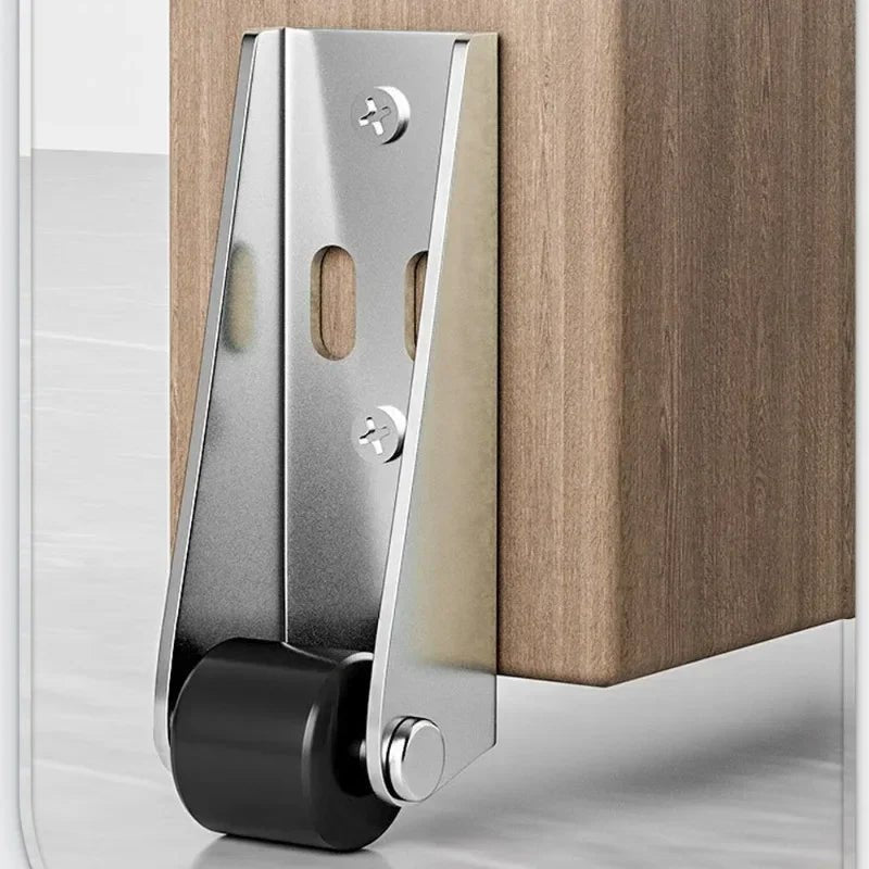 4 - 12PCS Sliding Door Roller Pulley Universal Furniture Caster Wheel Mini Silent Track Pulley Roller for Table Cabinet Hardware - Checkouts USA