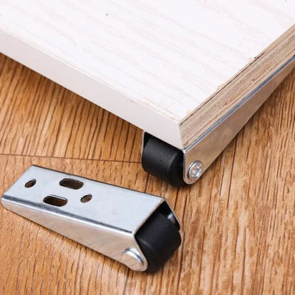 4 - 12PCS Sliding Door Roller Pulley Universal Furniture Caster Wheel Mini Silent Track Pulley Roller for Table Cabinet Hardware - Checkouts USA