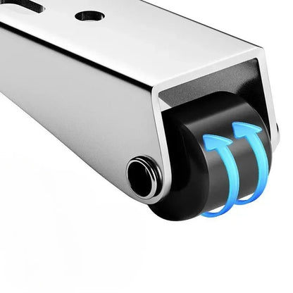 4 - 12PCS Sliding Door Roller Pulley Universal Furniture Caster Wheel Mini Silent Track Pulley Roller for Table Cabinet Hardware - Checkouts USA