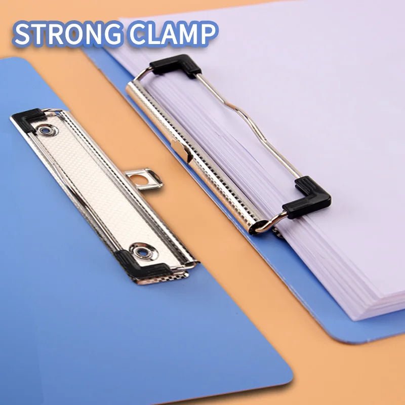 4PCS A4 Clipboard with Clip, Thick PP Writing Board, Drop - Resistant Project Folder for Office, School, Nurse, Home Use - Checkouts USA