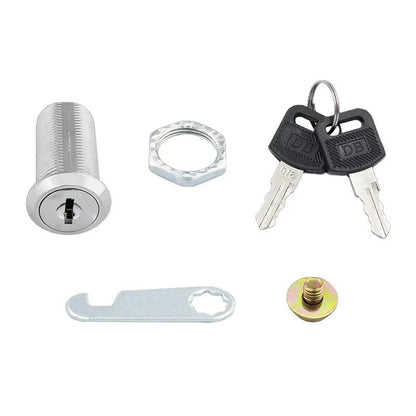 5/ Sets Security Cam Lock Metal Cylinder With 2 Keys for Mailbox File Cabinet Furniture Hardware 16MM/20MM/25MM/30MM - Checkouts USA