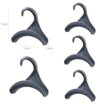 5pcs bag hanger hook Handbag hat scarf storage rack wardrobe backpack hook Handbag Holder Storage Rack Organization - Checkouts UK