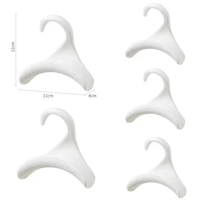 5pcs bag hanger hook Handbag hat scarf storage rack wardrobe backpack hook Handbag Holder Storage Rack Organization - Checkouts UK