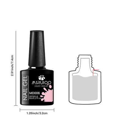 7pc Nail Gel Polish Set DIY Nail Art Design All For Decoration Soak Off UV Gel Long Lasting Manicure Painting Gel Vernis Kits - Checkouts UK