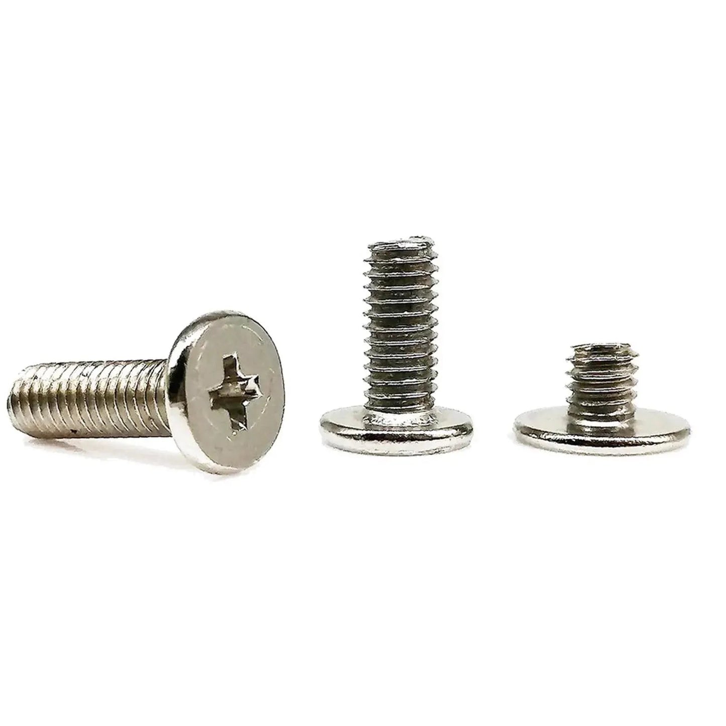 800pcs/box Laptop Computer Screw Bolt M2 M2.5 M3 Silver Phillips Cross Ultra Thin Flat Wafer Head Mix Assortment Kit Set Steel - Checkouts USA