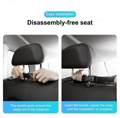 9 - Pocket Car Organizer Seat Back Hanging Storage Bag Wear - Resistant Oxford Colth SUV/MPV Trunk Organizer with Zipper - Checkouts USA