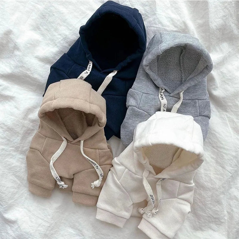 Autumn Thin Dog Hoodies Puppy Sweatshirt Chihuahua French Bulldog Clothing Solid Dog Costume Pet Dog Clothes for Dogs and Cats