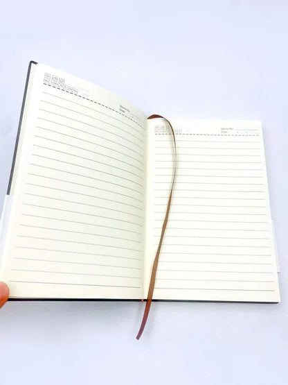 A5 A6 Sheepin Notebook Leather Office Journal Diary notepad Stationery Student Class lined NoteBook 160pages/240pages - Checkouts USA