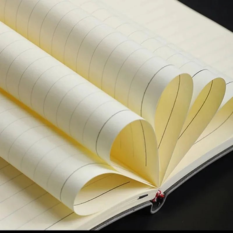 A5 A6 Sheepin Notebook Leather Office Journal Diary notepad Stationery Student Class lined NoteBook 160pages/240pages - Checkouts USA