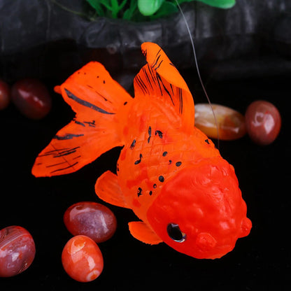 Aquarium Fish Decor Tank DecWholesale Bulk oration Artificial Decorations Toys Goldfish Silicone Silicone Aquarium Fish Tank Decoration - Furbury