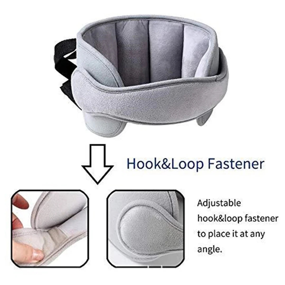 Baby Car Seat Head Support Children Fastening Belt Adjustable Boy Girl Sleep Positioner Baby Saftey Pillows Headrest for Travel - Checkouts UK