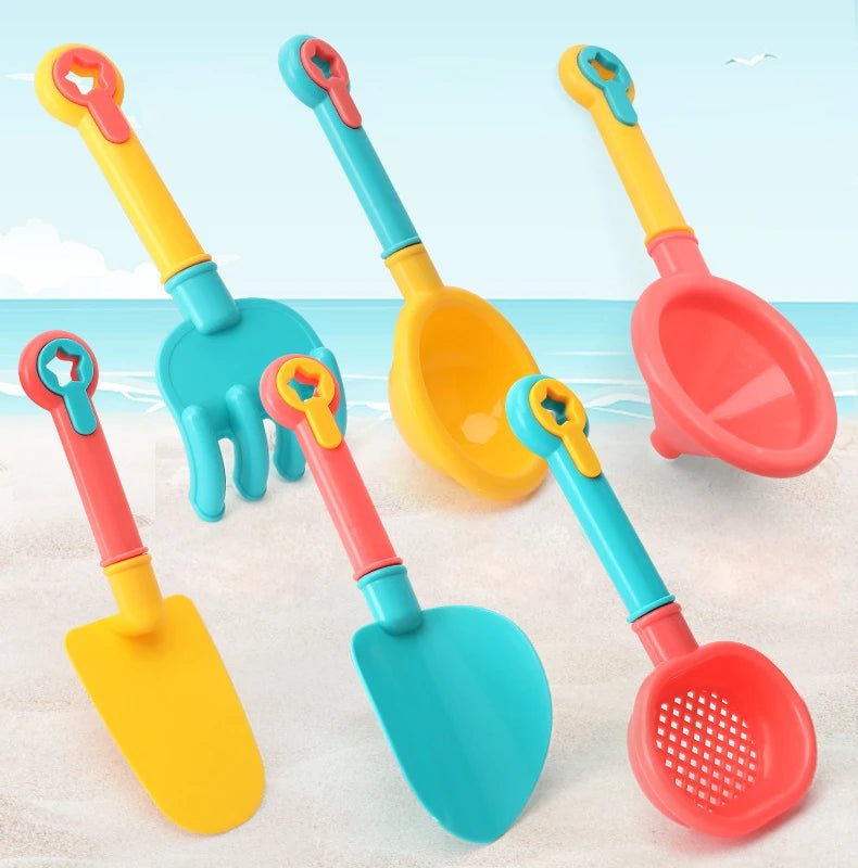 Beach Toys for Kids Sand Set Sand Bucket Beach Shovel Toys for Toddlers Summer Beach Game Children Toys Water Play Tools - Checkouts USA