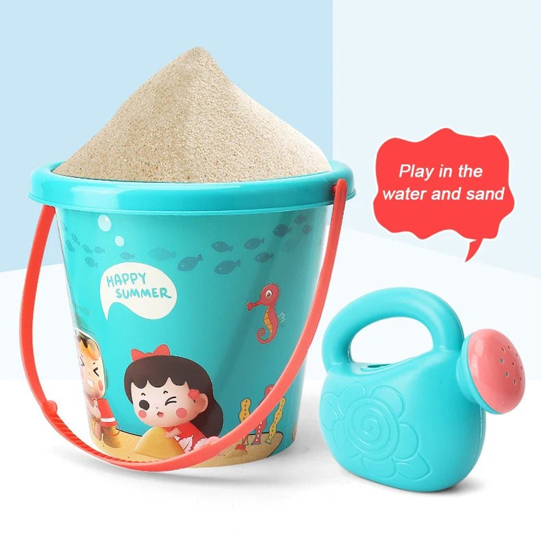Beach Toys for Kids Sand Set Sand Bucket Beach Shovel Toys for Toddlers Summer Beach Game Children Toys Water Play Tools - Checkouts USA