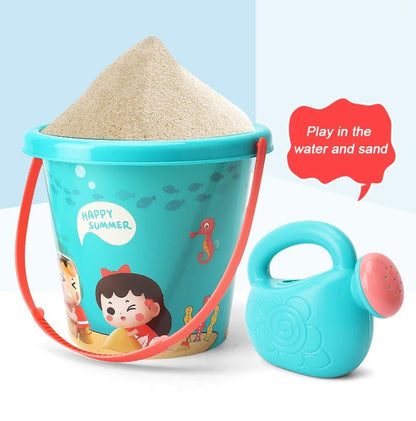Beach Toys for Kids Sand Set Sand Bucket Beach Shovel Toys for Toddlers Summer Beach Game Children Toys Water Play Tools - Checkouts USA