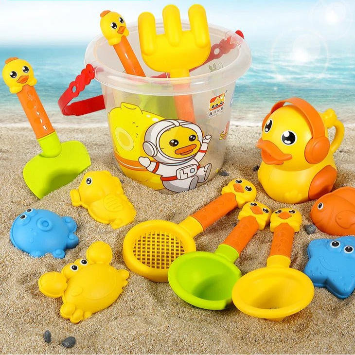 Beach Toys for Kids Sand Set Sand Bucket Beach Shovel Toys for Toddlers Summer Beach Game Children Toys Water Play Tools - Checkouts USA
