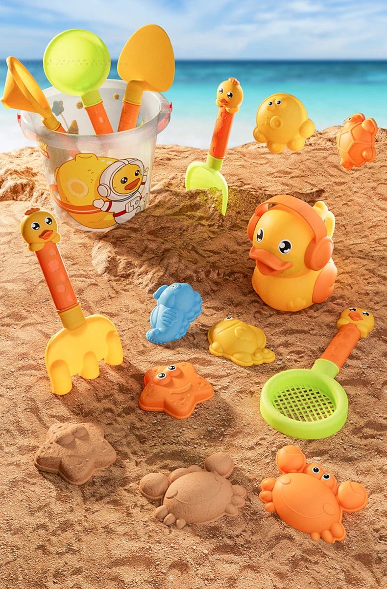Beach Toys for Kids Sand Set Sand Bucket Beach Shovel Toys for Toddlers Summer Beach Game Children Toys Water Play Tools - Checkouts USA