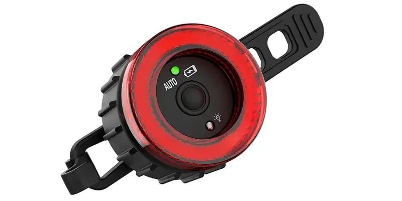 Bicycle Rear Light USB Charging High Visibility Multifunction Flashing With Brake Sensor Tail Light MTB Road Bike Lamps - Checkouts UK