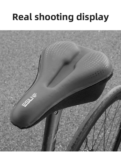 Bicycle Seat Cover - Soft Padding for Road Bikes, Gel Shock Absorption, Thickened & Comfortable, Suitable for Mountain Bik - Checkouts USA