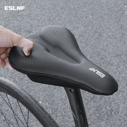 Bicycle Seat Cover - Soft Padding for Road Bikes, Gel Shock Absorption, Thickened & Comfortable, Suitable for Mountain Bik - Checkouts USA