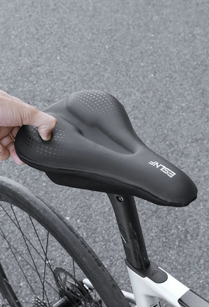Bicycle Seat Cover - Soft Padding for Road Bikes, Gel Shock Absorption, Thickened & Comfortable, Suitable for Mountain Bik - Checkouts USA