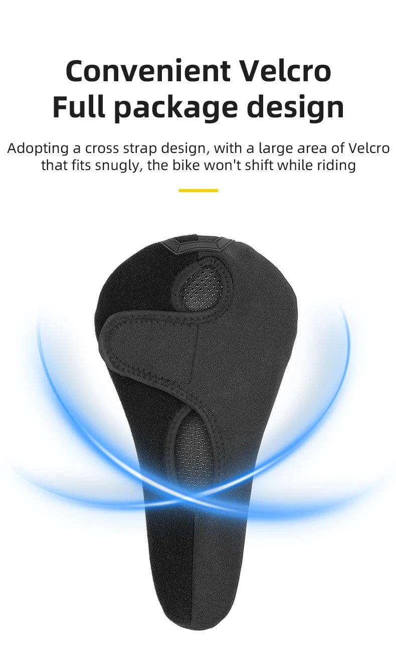 Bicycle Seat Cover - Soft Padding for Road Bikes, Gel Shock Absorption, Thickened & Comfortable, Suitable for Mountain Bik - Checkouts USA