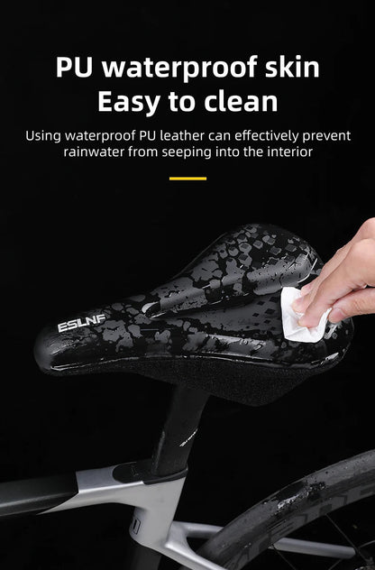 Bicycle Seat Cover - Soft Padding for Road Bikes, Gel Shock Absorption, Thickened & Comfortable, Suitable for Mountain Bik - Checkouts USA