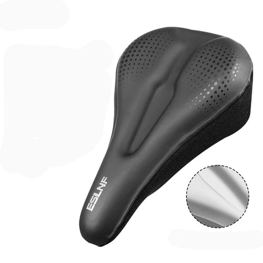 Bicycle Seat Cover - Soft Padding for Road Bikes, Gel Shock Absorption, Thickened & Comfortable, Suitable for Mountain Bik - Checkouts USA