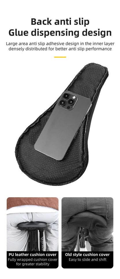 Bicycle Seat Cover - Soft Padding for Road Bikes, Gel Shock Absorption, Thickened & Comfortable, Suitable for Mountain Bik - Checkouts USA