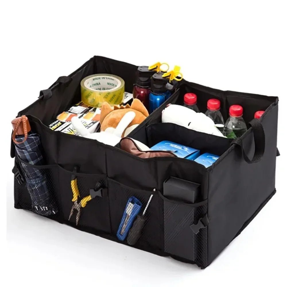 Big Capacity Car Storage Box Car Trunk Organizer Eco - Friendly Super Durable Collapsible Cargo Storage Tool Auto Trucks Trunk Box - Checkouts USA