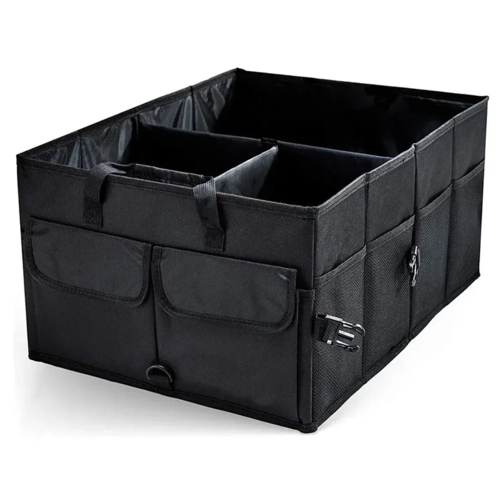 Big Capacity Car Storage Box Car Trunk Organizer Eco - Friendly Super Durable Collapsible Cargo Storage Tool Auto Trucks Trunk Box - Checkouts USA