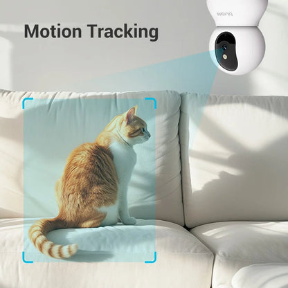 blurams Pet Camera 2K, 360° Indoor Security Camera, Dog Camera with Phone App, PTZ Cameras for Home Security Indoor, 2 - Way Audio - Furbury