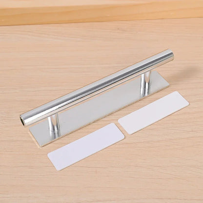 Cabinet Drawer Handle Self - adhesive Door Pulls Wardrobe Handle Kitchen Cabinet Window Glass Door Knobs Furniture Hardware Pull - Checkouts USA