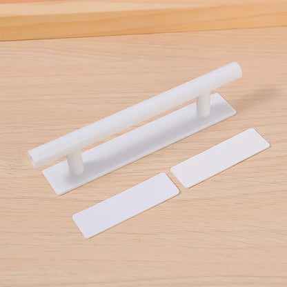 Cabinet Drawer Handle Self - adhesive Door Pulls Wardrobe Handle Kitchen Cabinet Window Glass Door Knobs Furniture Hardware Pull - Checkouts USA
